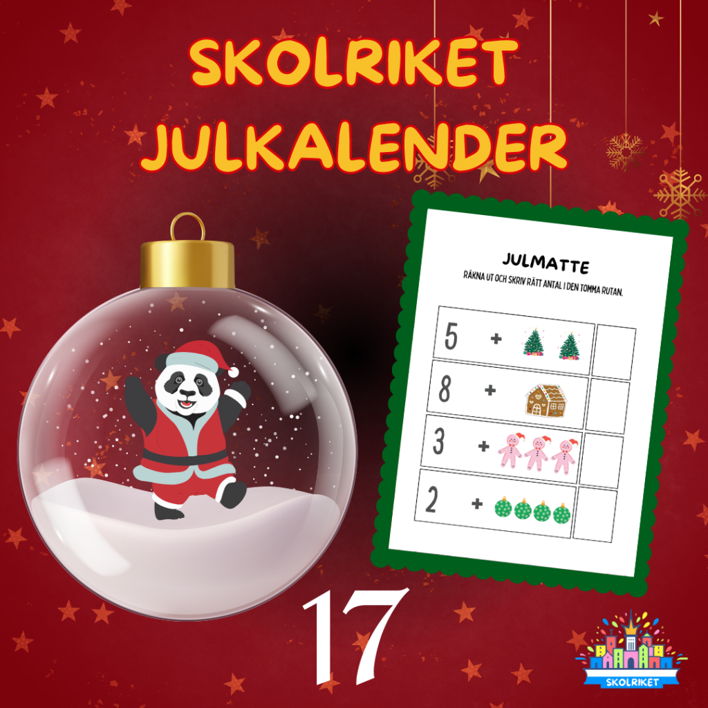SkolRikets Digitala Julkalender 2025:Lucka 17