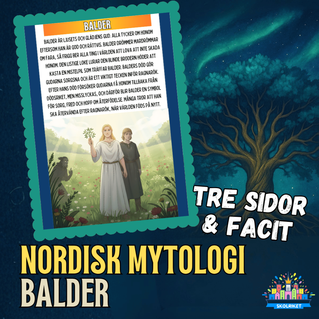 Nordisk Mytologi – Balder