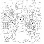 Målarbilder Jul – Megapaket [200 bilder] - bild 11