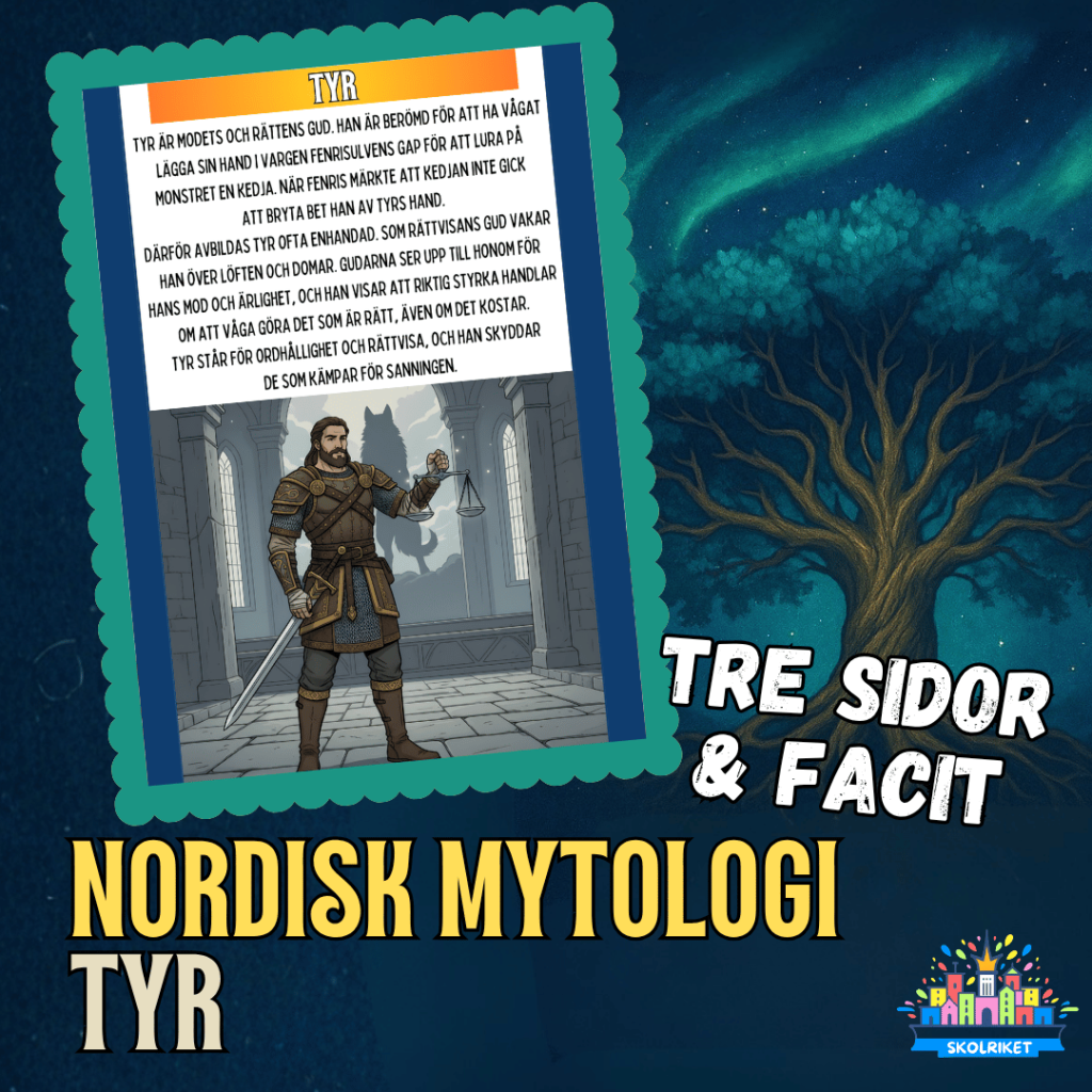 Nordisk Mytologi – Tyr