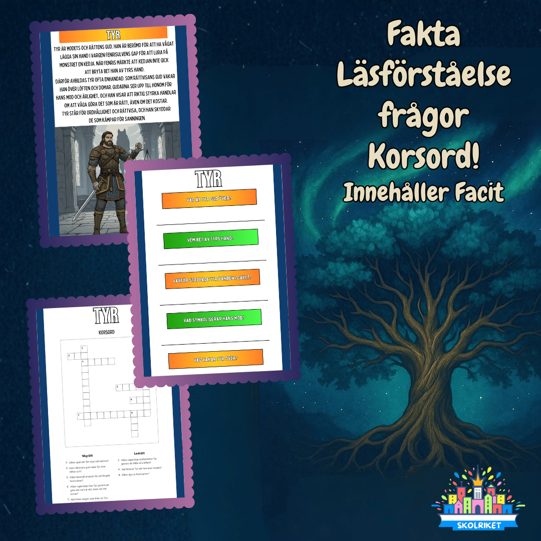 Nordisk Mytologi – Tyr