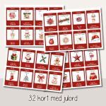 Jul – Ordkejda med julord – Jag har…. Vem har…? - bild 2