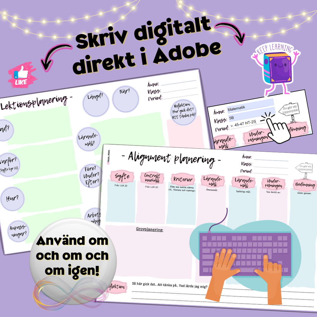 Digital planering åk 4-6