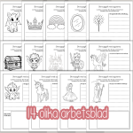 Barnboksveckan – Skrivuppgifter med sagotema – Fortsätt den påbörjade meningen. - bild 2