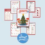 Julmatte häfte + läsbingo - bild 1