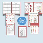 Julmatte häfte + läsbingo - bild 2