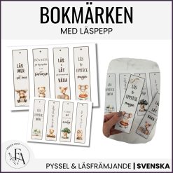 Bokmärken med läspepp