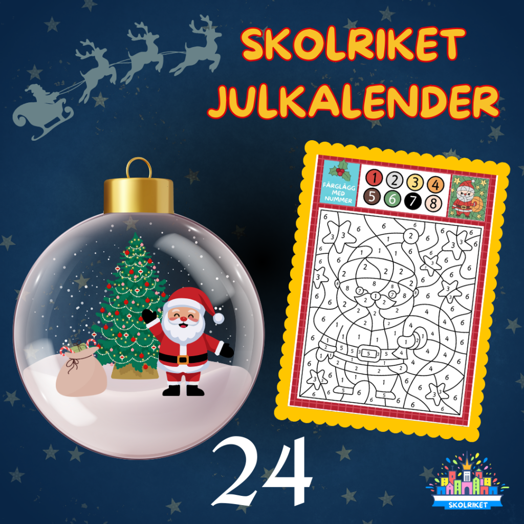 SkolRikets Digitala Julkalender 2025:Lucka 24