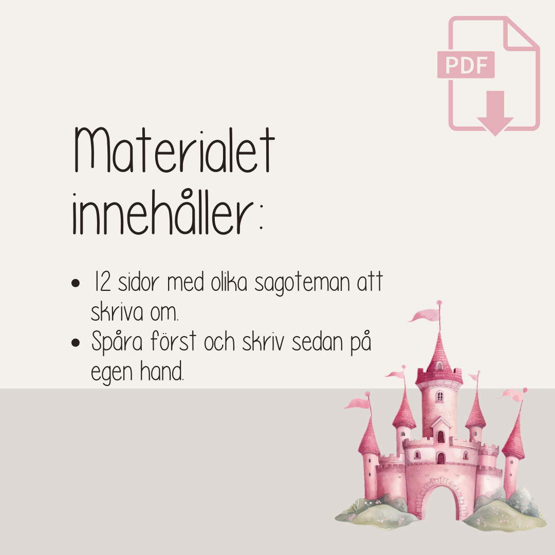 Barnboksveckan - Skrivträning - I sagans värd