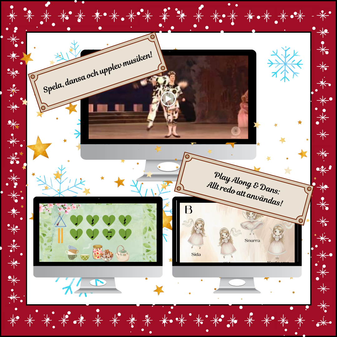 Nötknäpparen: färdig lektion med saga, musik och aktiviteter