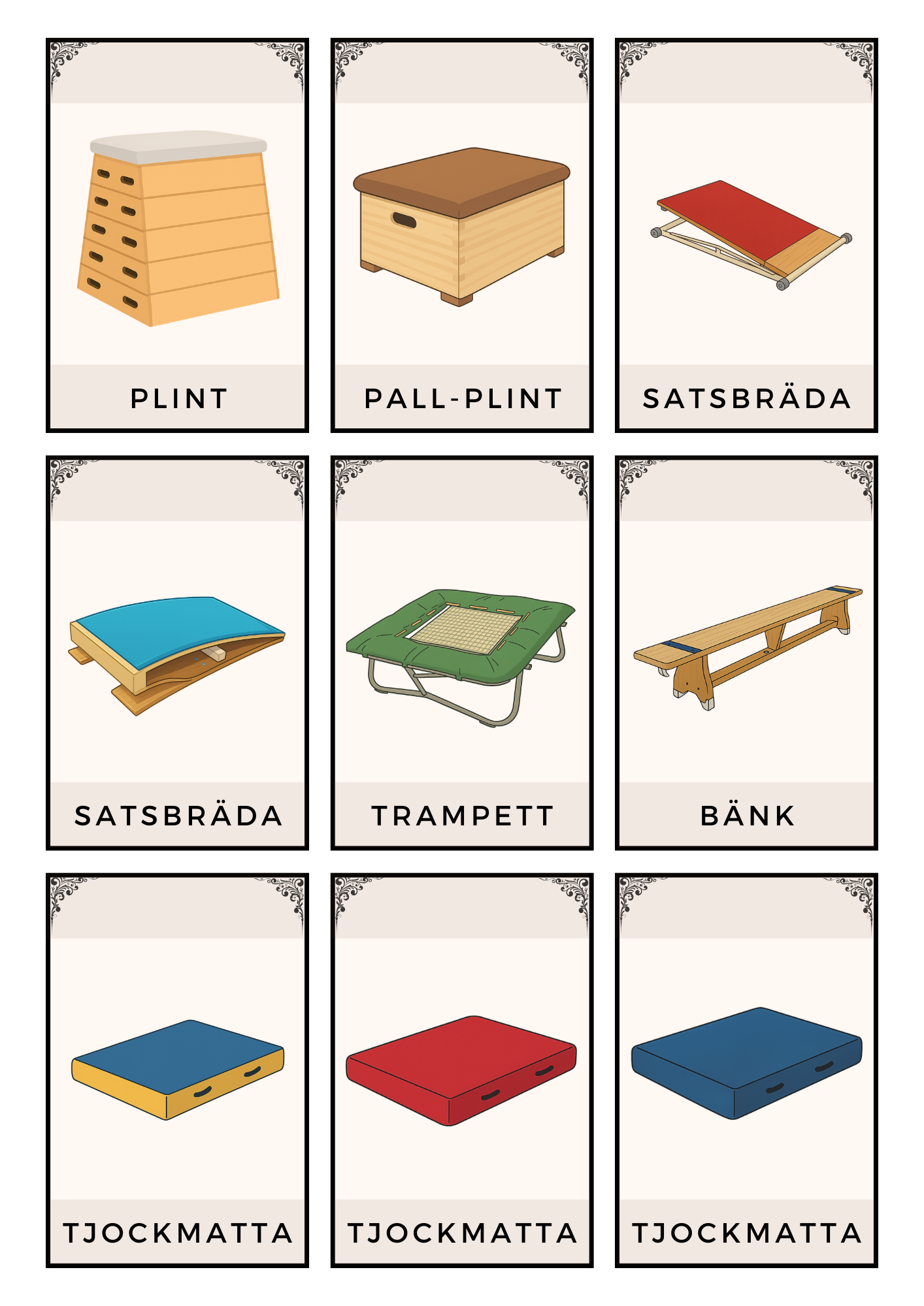 Bildstöd Idrott & Hälsa - 270 bilder