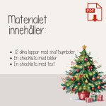 Jul – Skattjakt med jultema - bild 3