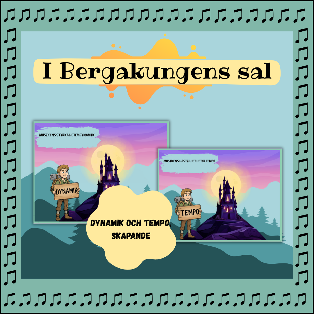 I Bergakungens sal - musiklektion färdig planering
