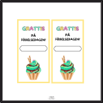 Grattiskort- skriv för hand - bild 2