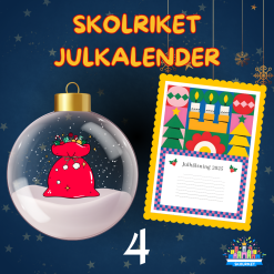 SkolRikets Digitala Julkalender 2025:Lucka 4