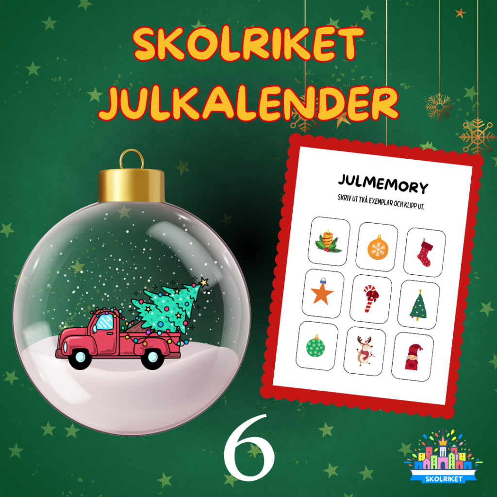 SkolRikets Digitala Julkalender 2025:Lucka 6