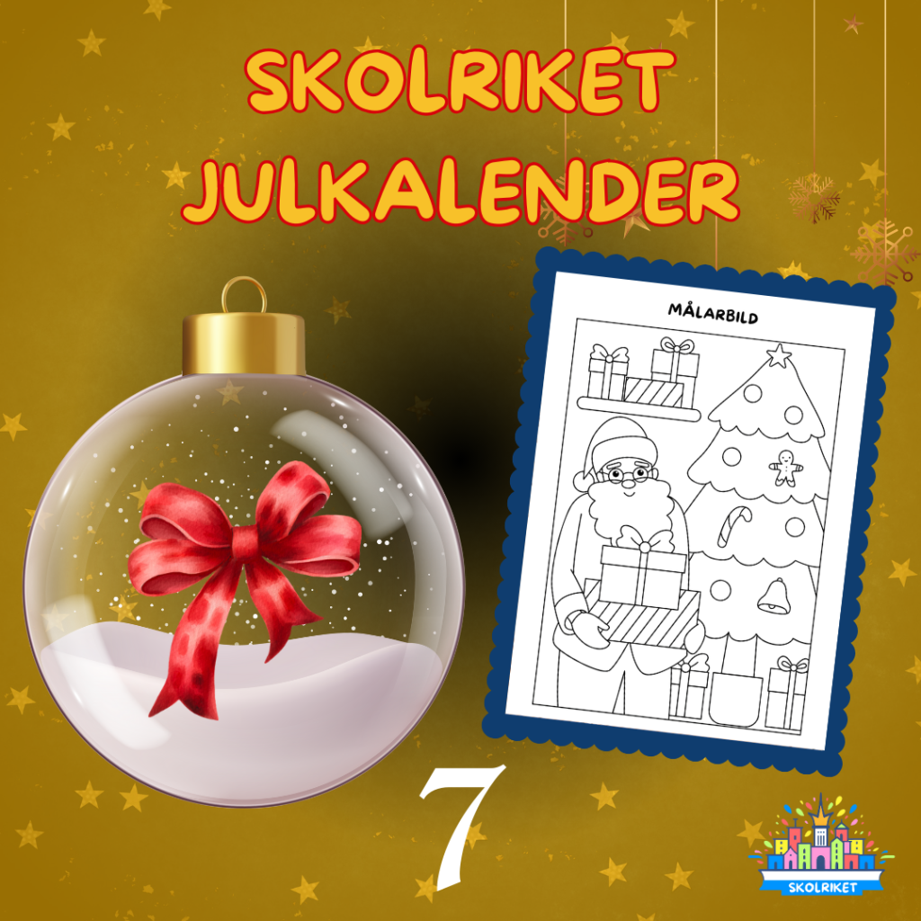 SkolRikets Digitala Julkalender 2025:Lucka 7