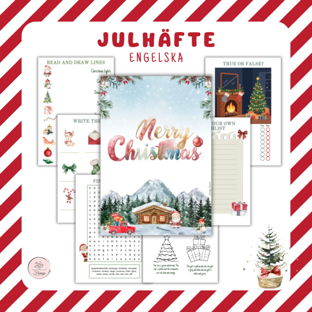Julhäfte engelska