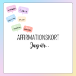Affirmationskort – growth mindset - bild 1