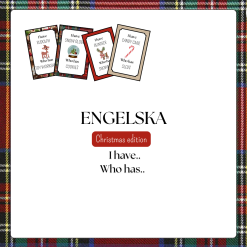 Pratorm – I have.. Who has.. + bildstöd (Christmas edition)