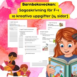 skrivträning, tränar på att läsa, skriva och berätta