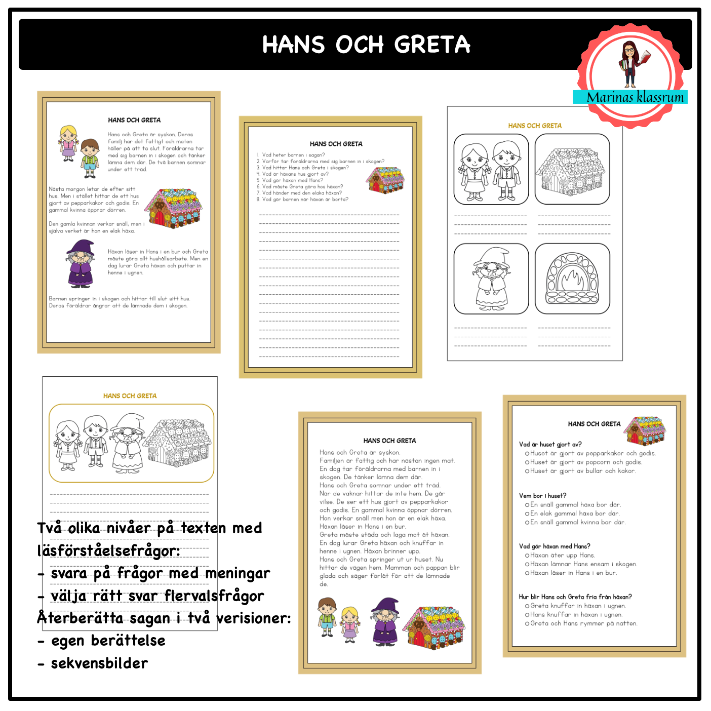 Sagostunden Hans och Greta