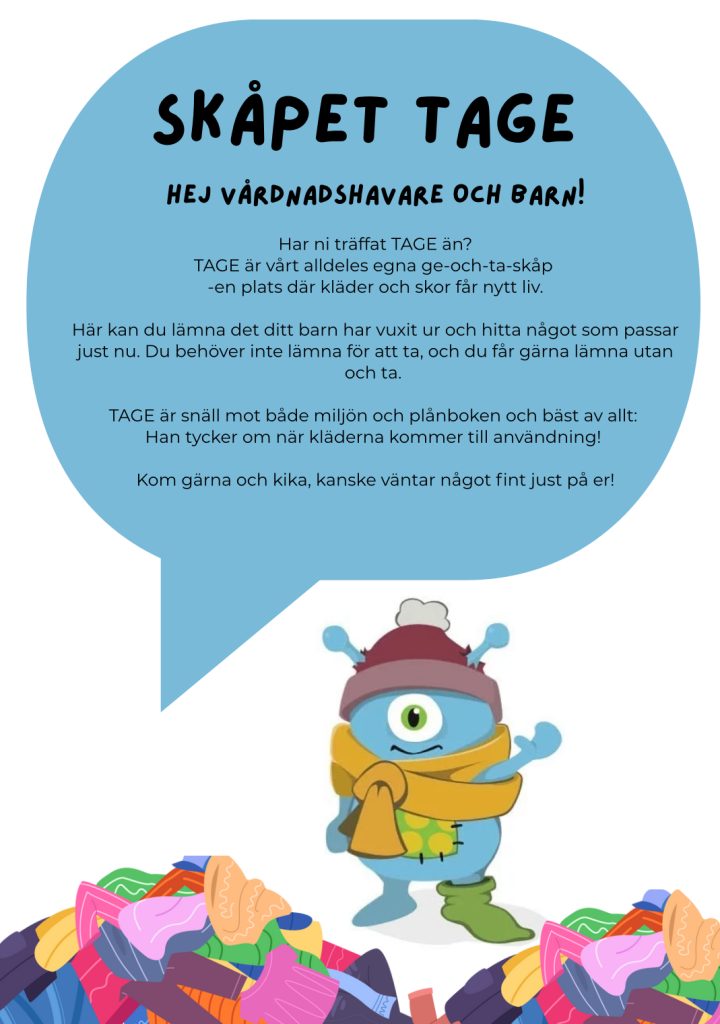 Klädåterbruk i förskolan