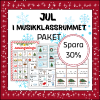 Jul i musikklassrummet - Paket