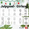 Julpyssel- Girlang