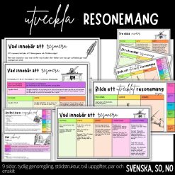 Utveckla resonemang - presentation & uppgifter