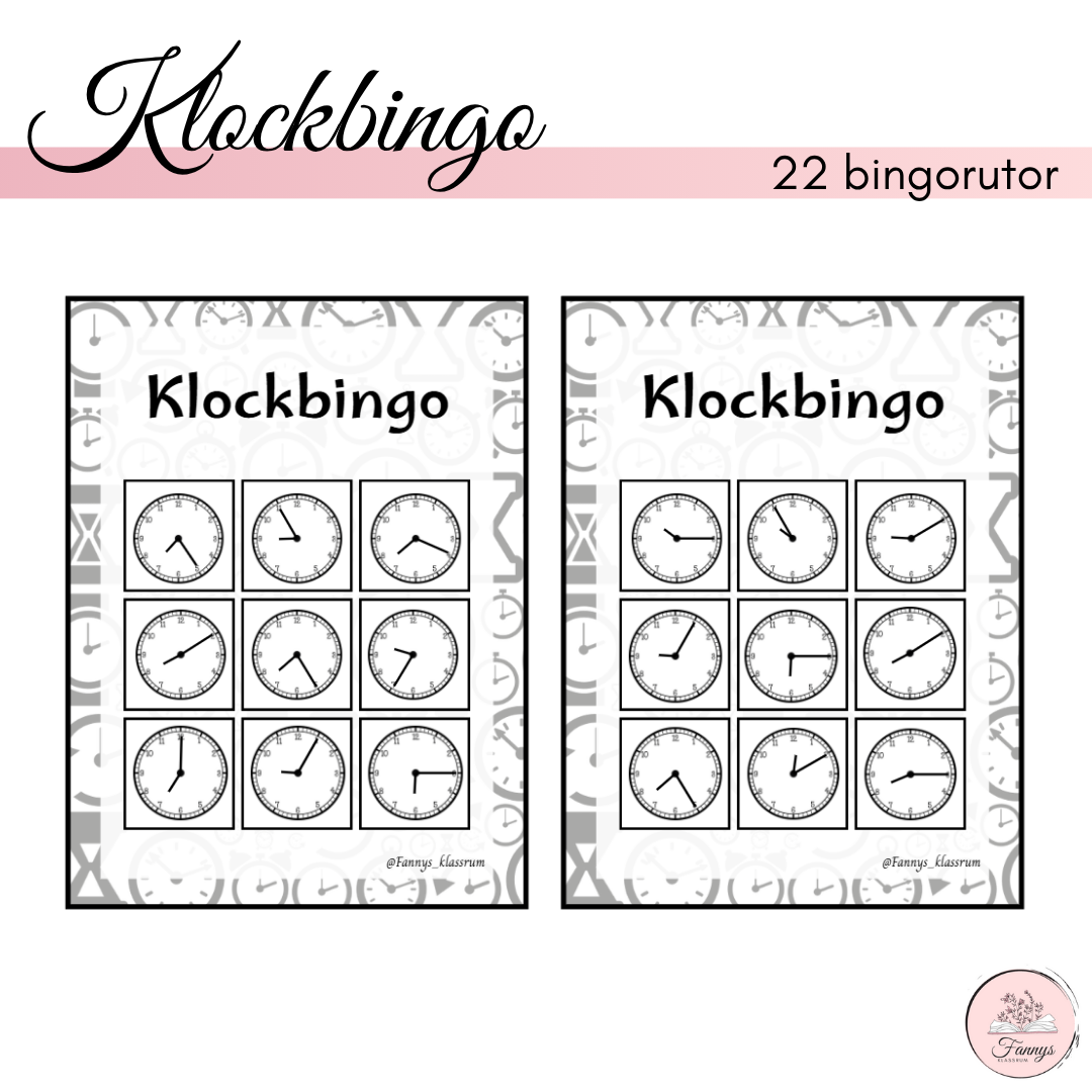 Klockbingo