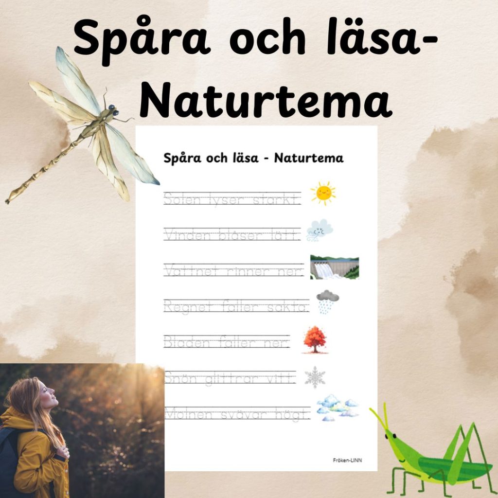 Spåra och läsa: Naturtema