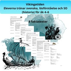 Vikingatiden – Läsförståelse & fakta för åk 4–6