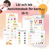 Lär och lek – aktivitetsbok för barn i förskoleklass och årskurs 1