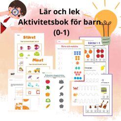 Lär och lek – aktivitetsbok för barn i förskoleklass och årskurs 1