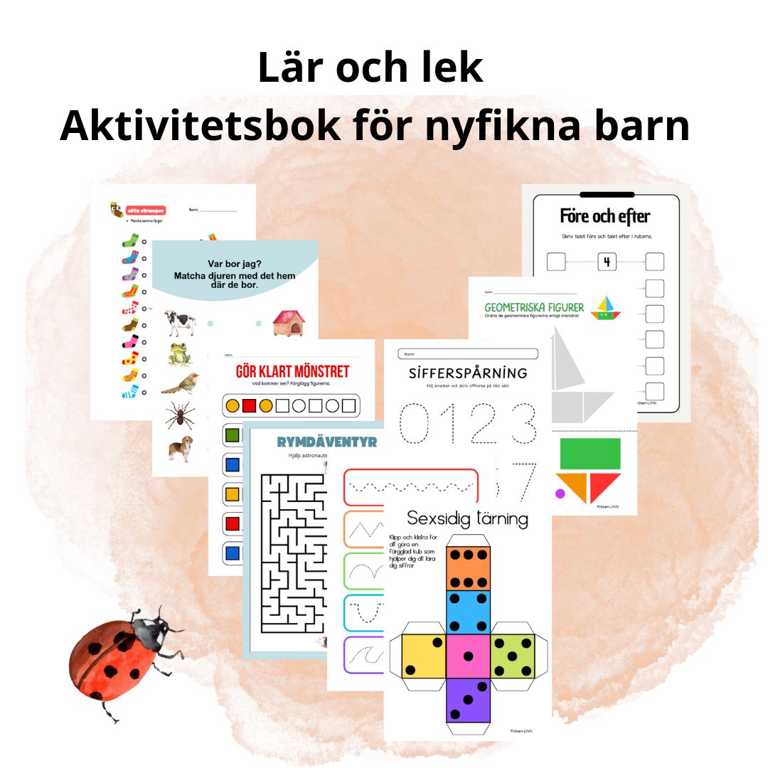 Lär och lek, Aktivitetsbok för nyfikna barn
