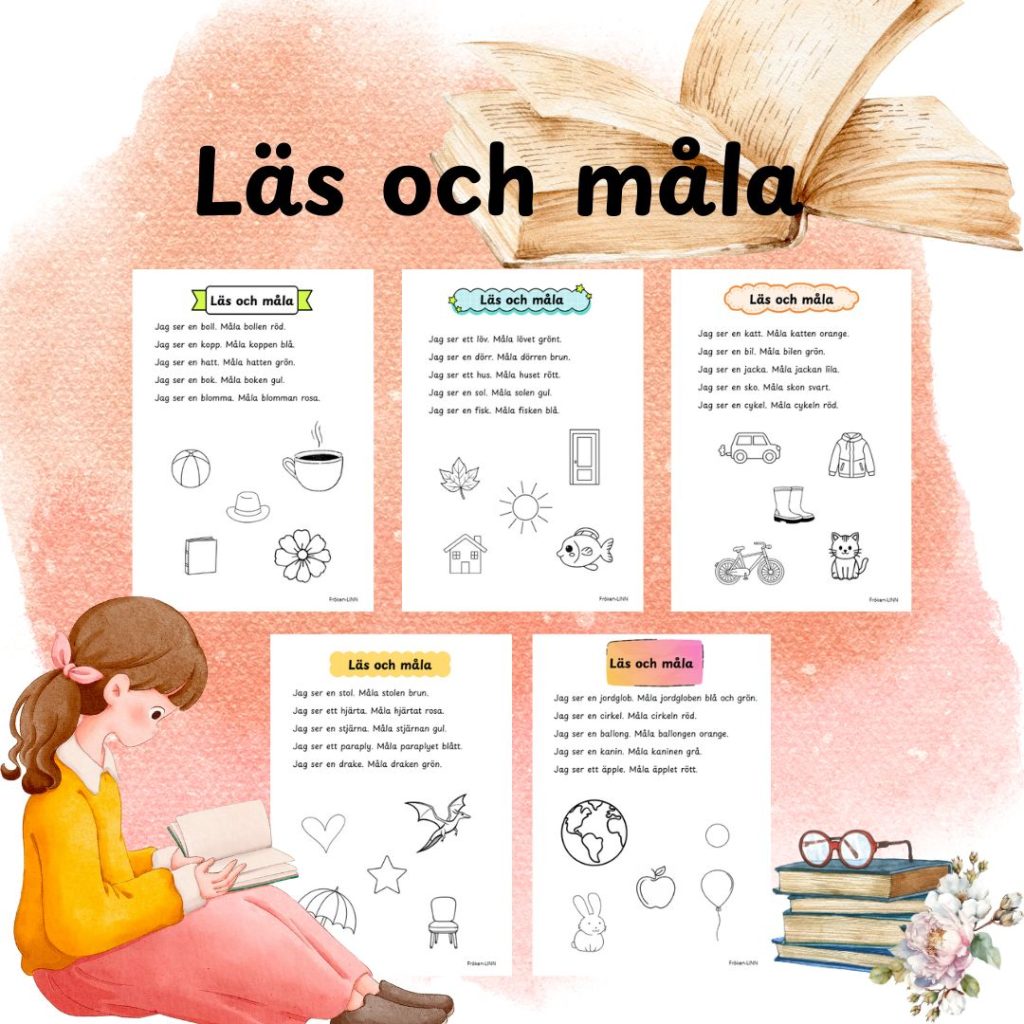 Läs och måla