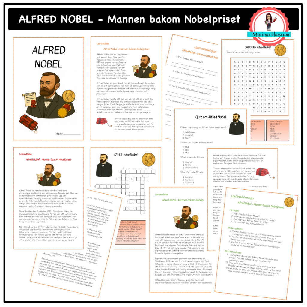 Alfred Nobel – Mannen bakom Nobelpriset