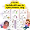 Läskort Del 3 – Korta berättelser för nybörjarläsare