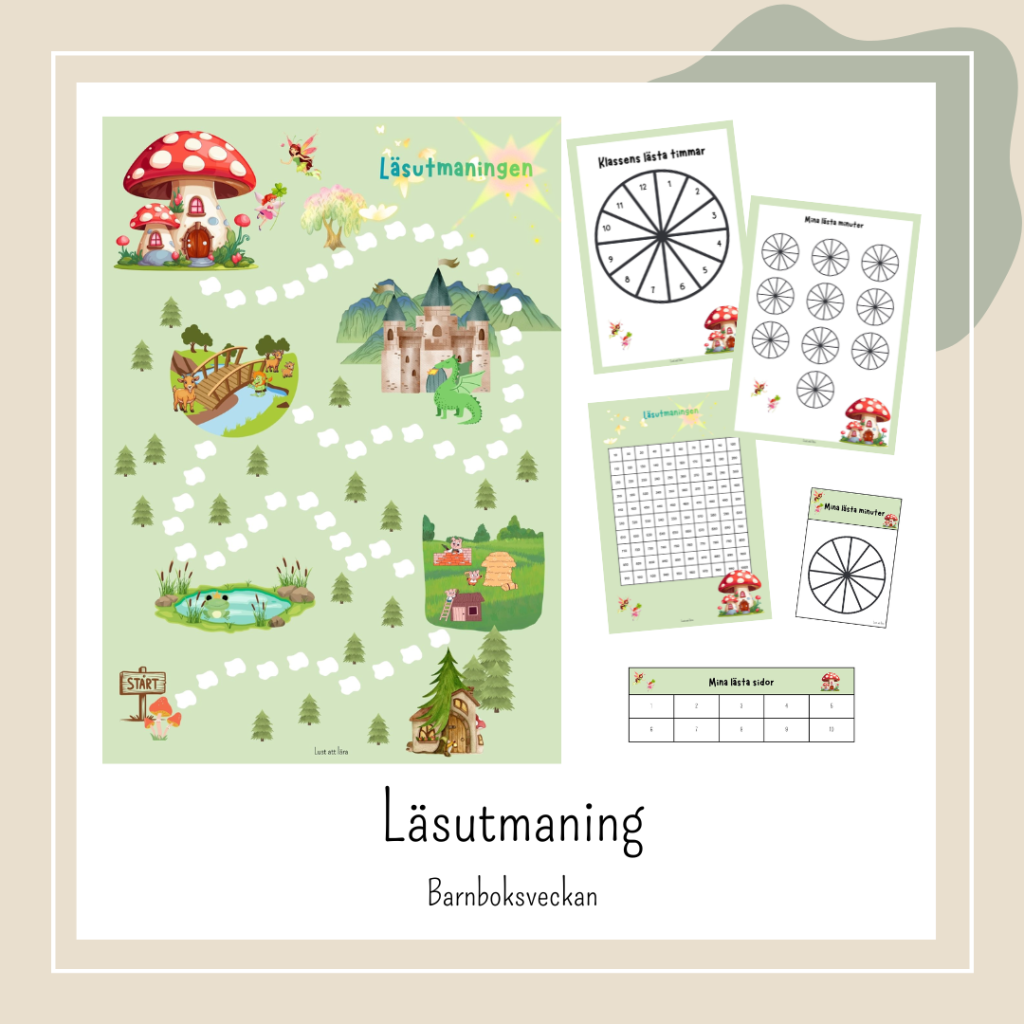 Läsutmaning Barnboksveckan Sagor