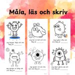 Måla, Läs, Skriv - bild 2