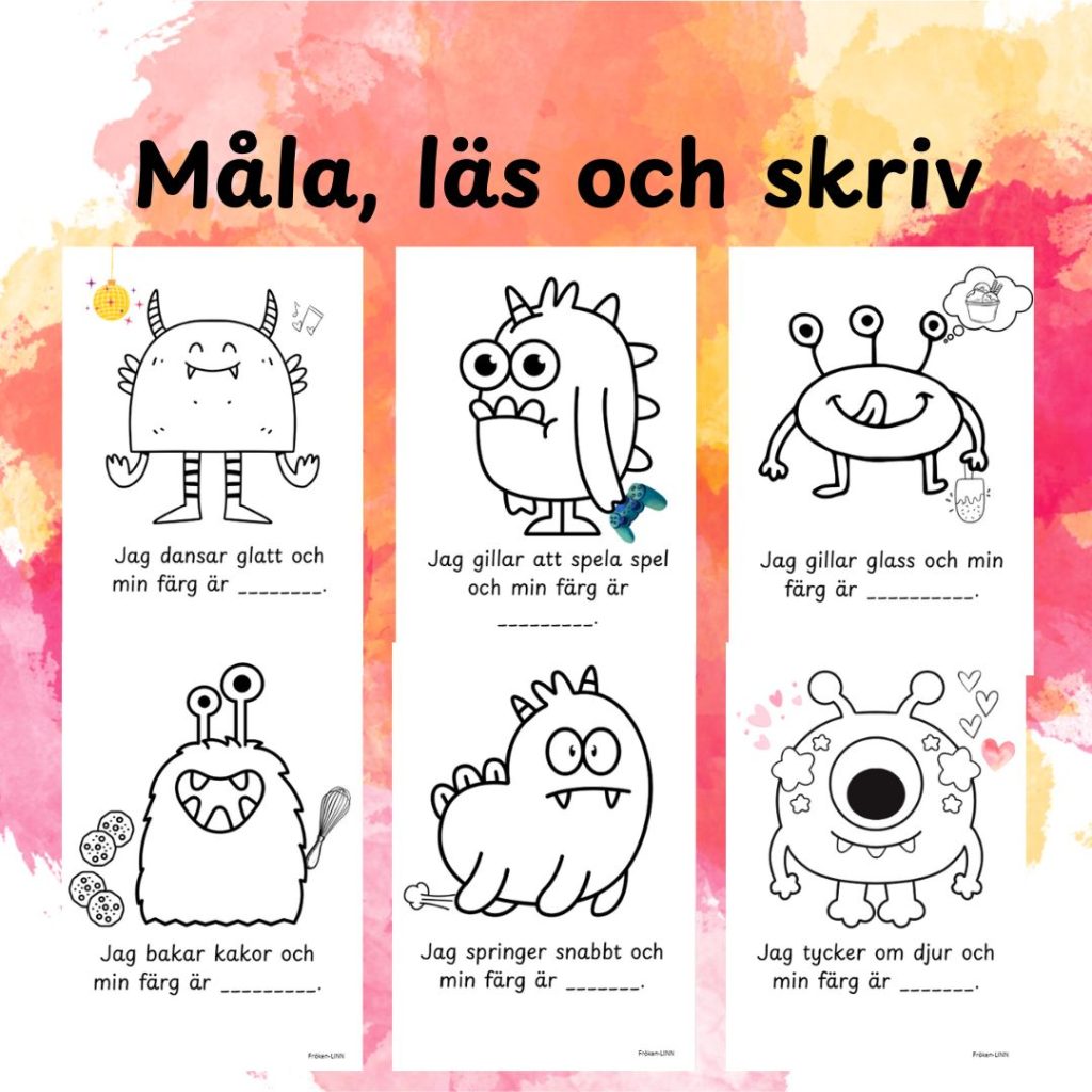Måla, Läs, Skriv