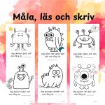 Måla, Läs, Skriv - bild 1