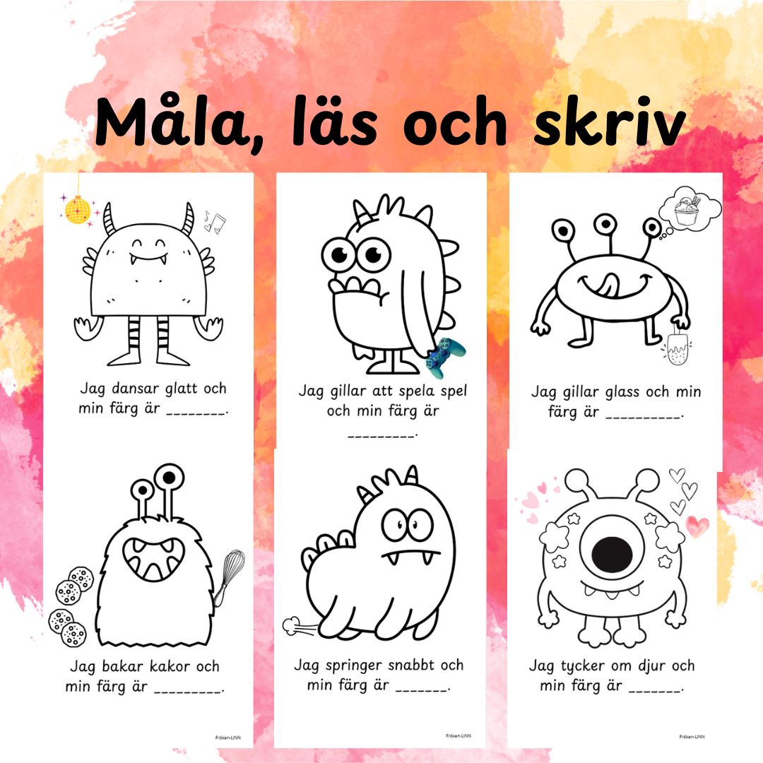 Måla, Läs, Skriv