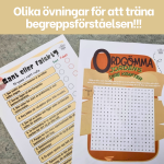 Jordens inre krafter: Begreppskort och olika övningar - bild 4