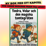 Kapitel 1-3 till julkalenderbok, läs- och ordförståelse övningar och extra aktivitetsblad. - bild 1