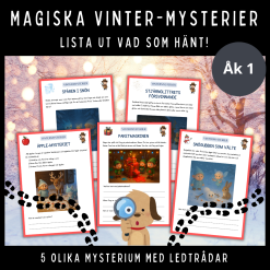 Magiska vintermysterier för åk 1