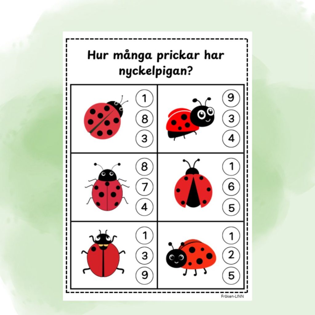 Räkna prickarna