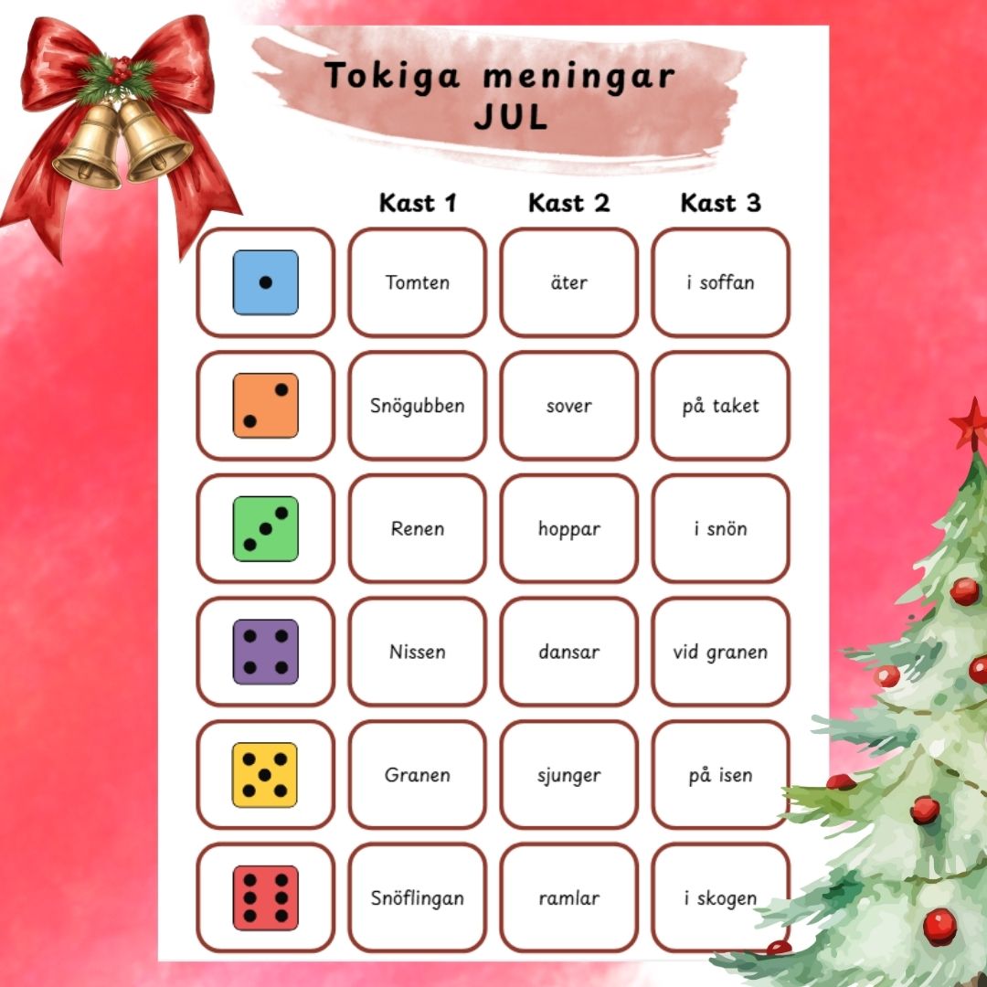 Tokiga meningar – JUL