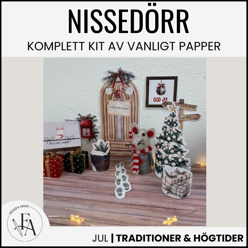 Nissen flyttar in – komplett Nissedörr-kit